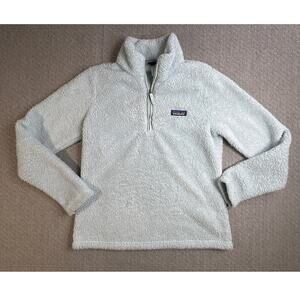 Patagonia Women's Better Sweater Sz S Fleece Pullover 1/4 Zip Light Blue